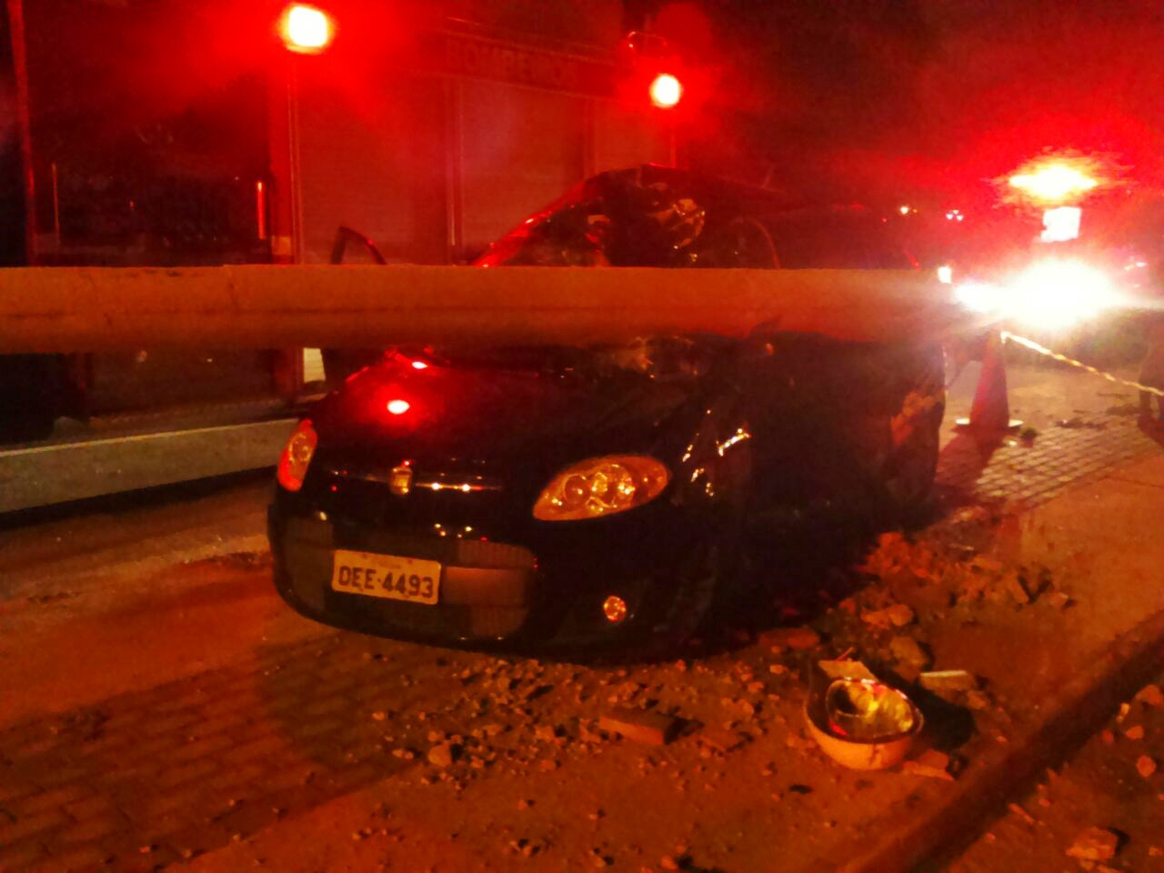 Acidente na avenida rio Poti em Teresina