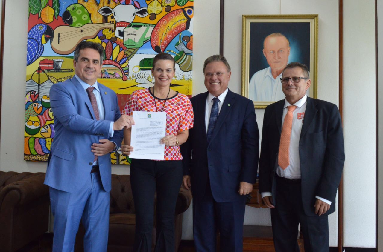 Assinatura de concessão da máquina