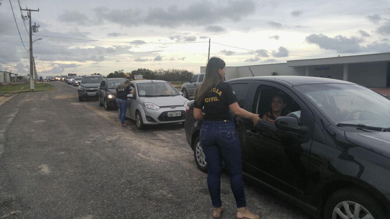 Ação realizada no litoral do Piauí