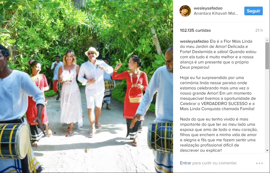 Wesley Safadão e Thyane Dantas