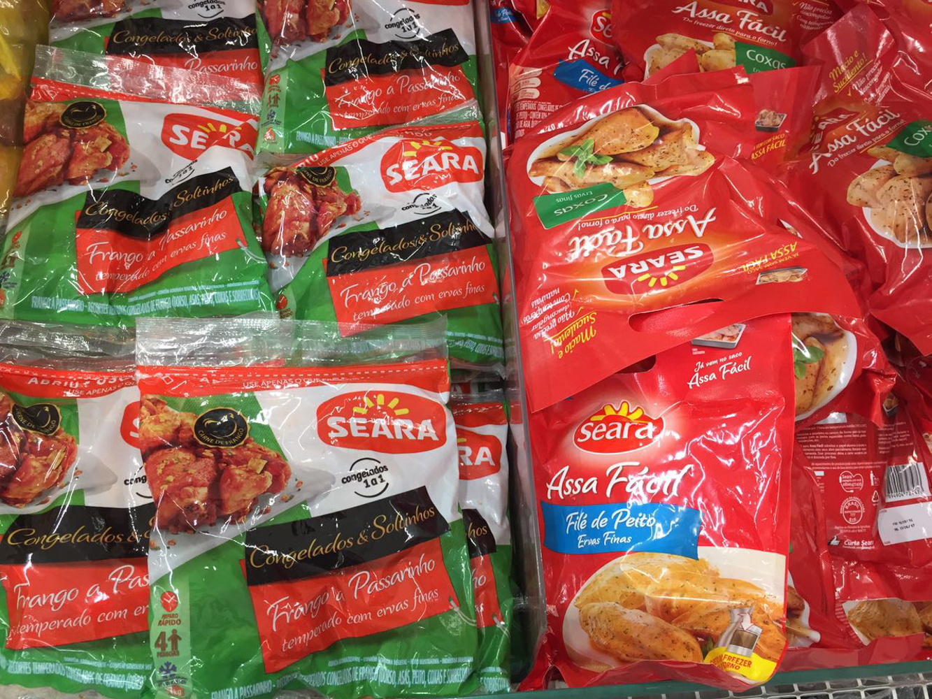Frango a Passarinho da Seara à venda no Extra Supermercado 