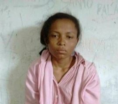 Mãe da criança foi presa