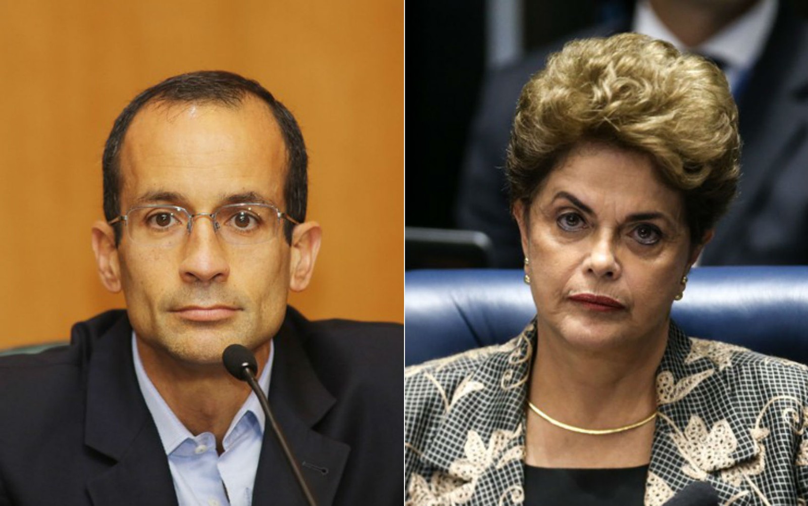 Marcelo Odebrecht e Dilma Rousseff