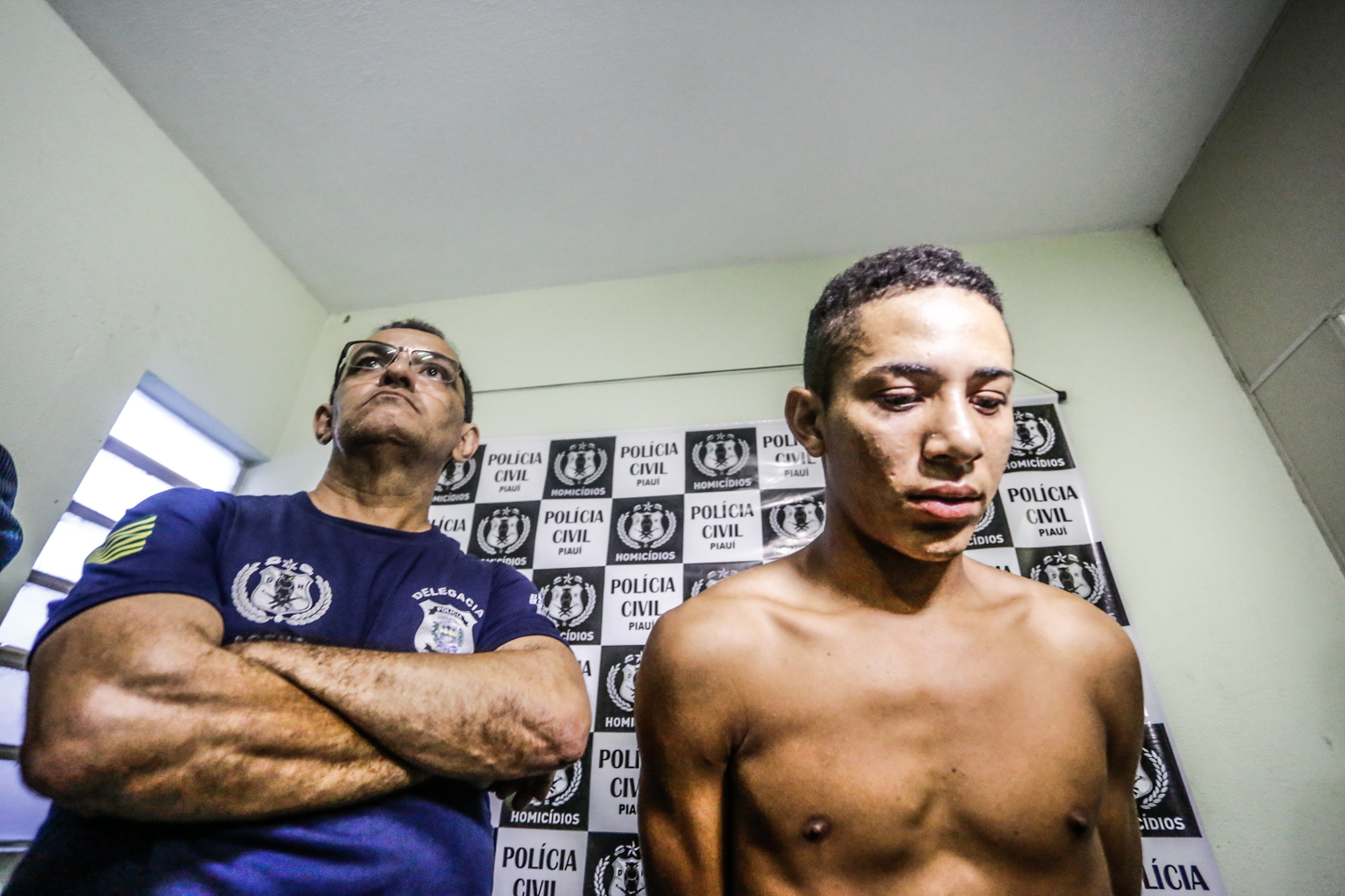 Sanatiel foi apresentado na Delegacia de Homicídios