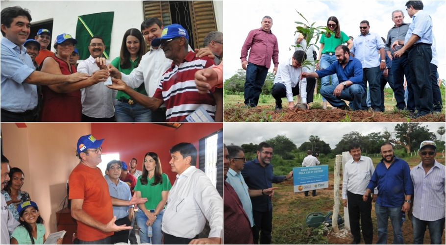 Governador Wellington Dias entrega obras 