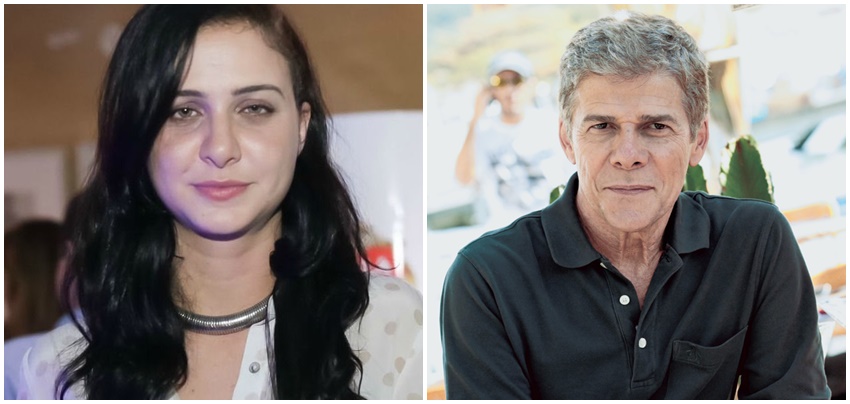 Susllem Meneguzzi e José Mayer