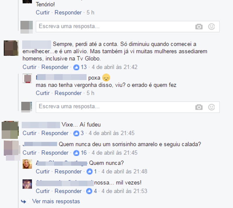 Atriz Alessandra Colasanti postou no Facebook