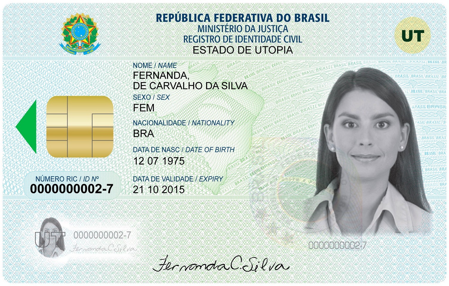 Documento único de identidade