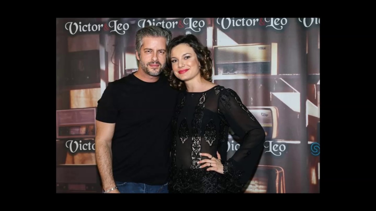 Victor Chaves e Poliana Bagatini