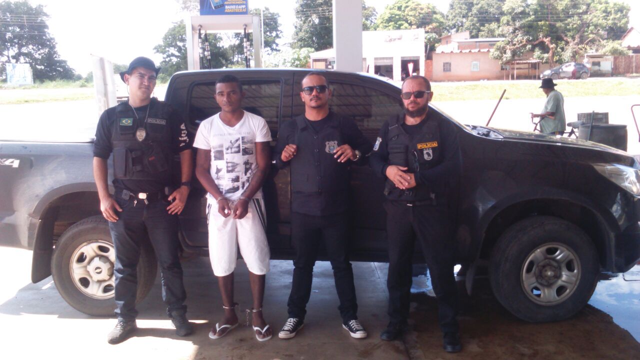 Juniclei foi preso na cidade de Aparecida de Goiânia-GO 