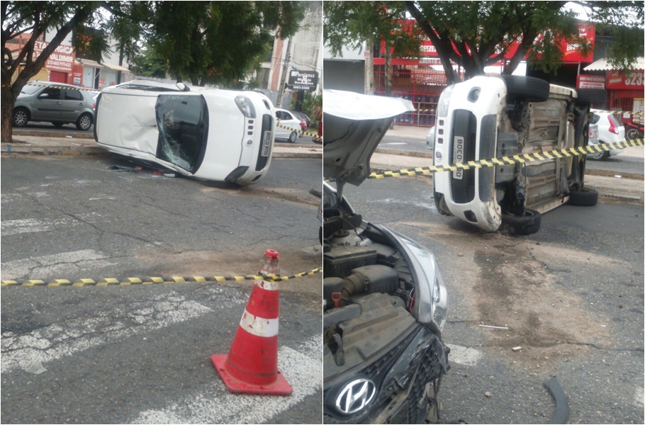Acidente na avenida Presidente Kennedy