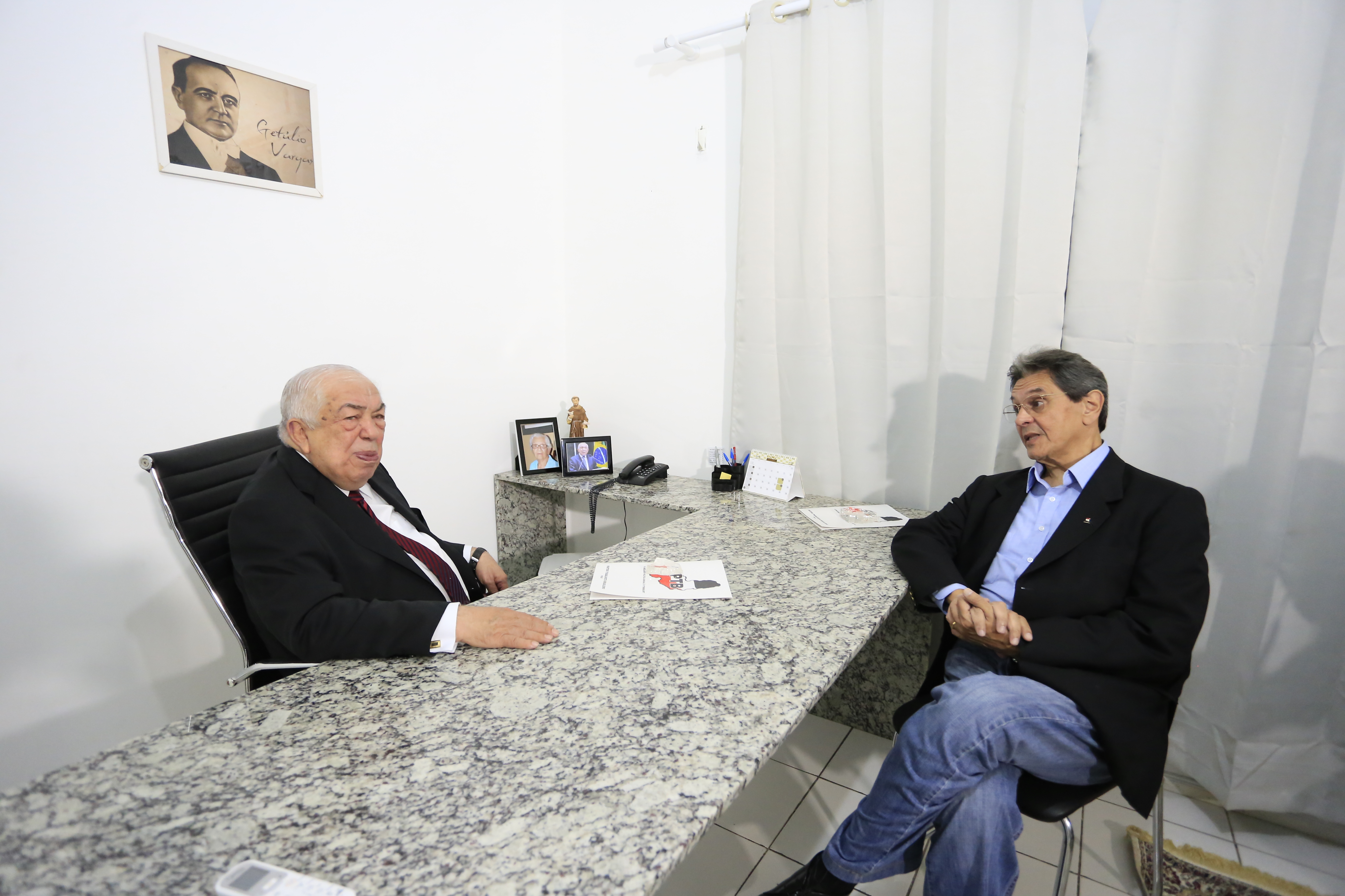 Deputado Paes Landim e Roberto Jeffersson
