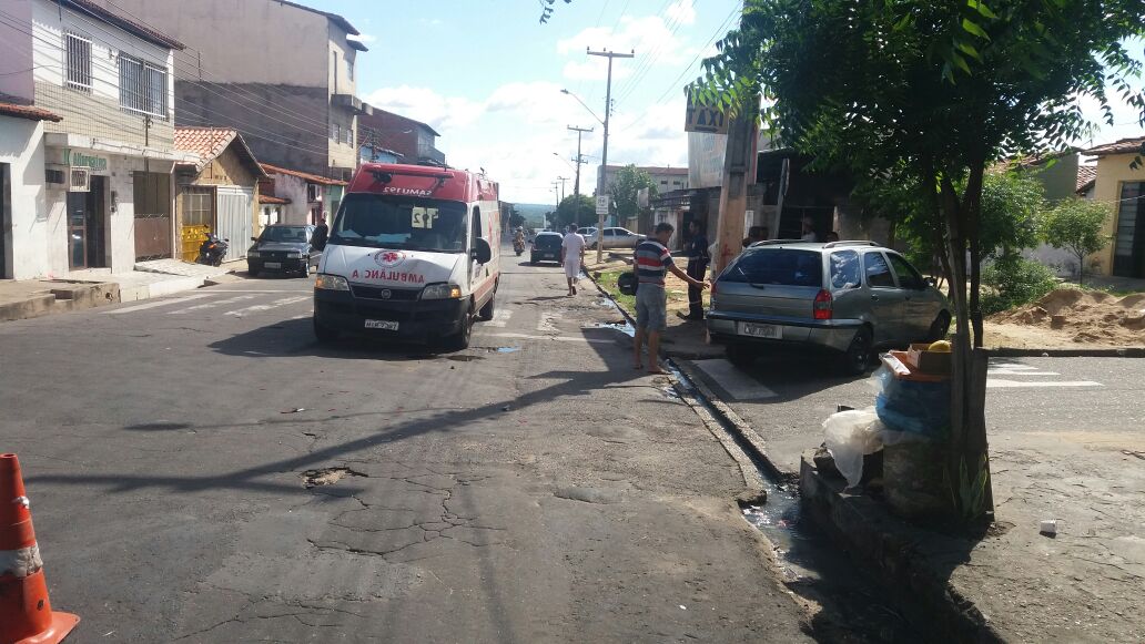 Não houve feridos no acidente, no bairro Promorar