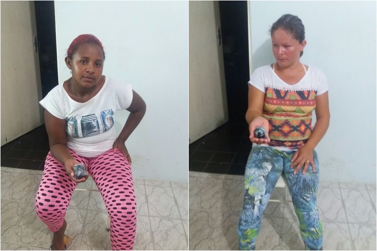 Layane Lopes e Maria Lúcia