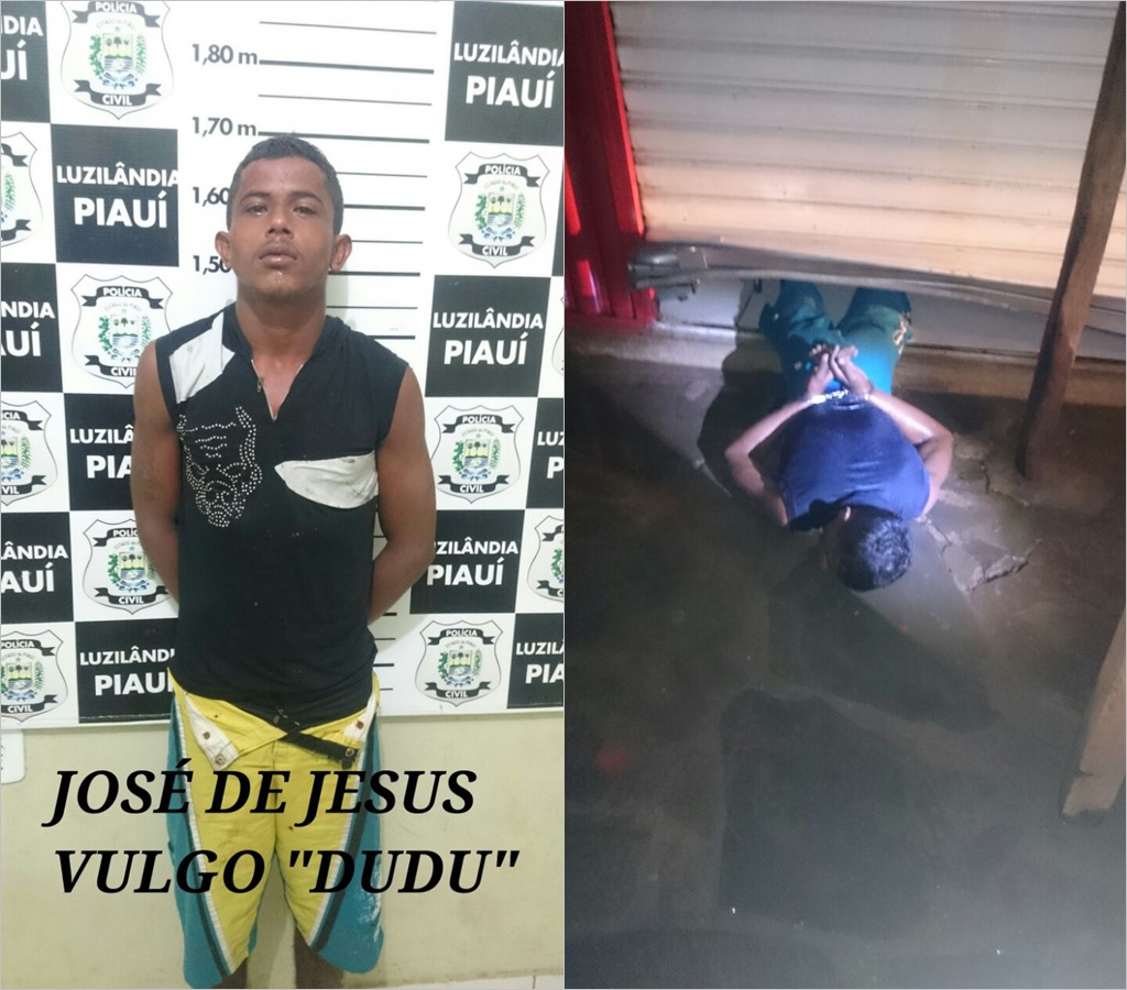 Dudu é preso em flagrante