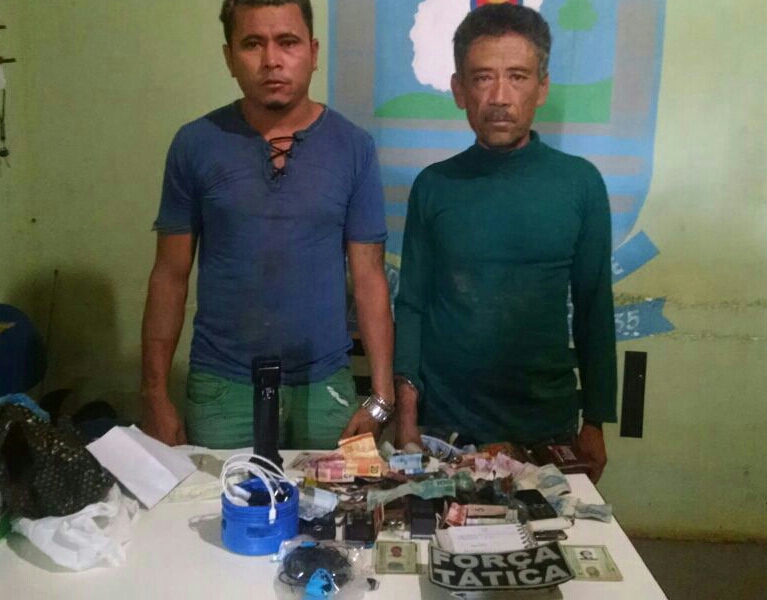 Pai e filho foram presos na cidade de Avelino Lopes