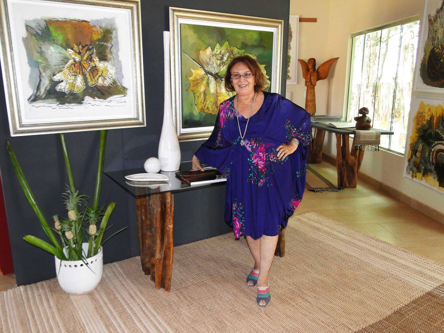 Artista plástica Dora Parentes