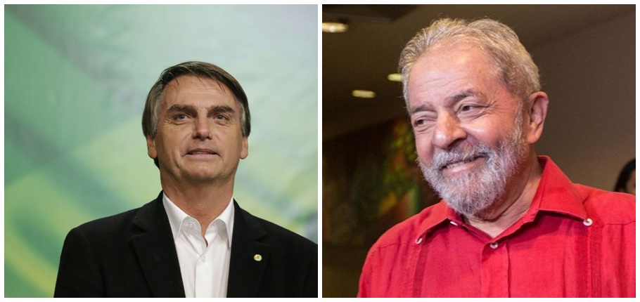 Jair Bolsonaro e Lula
