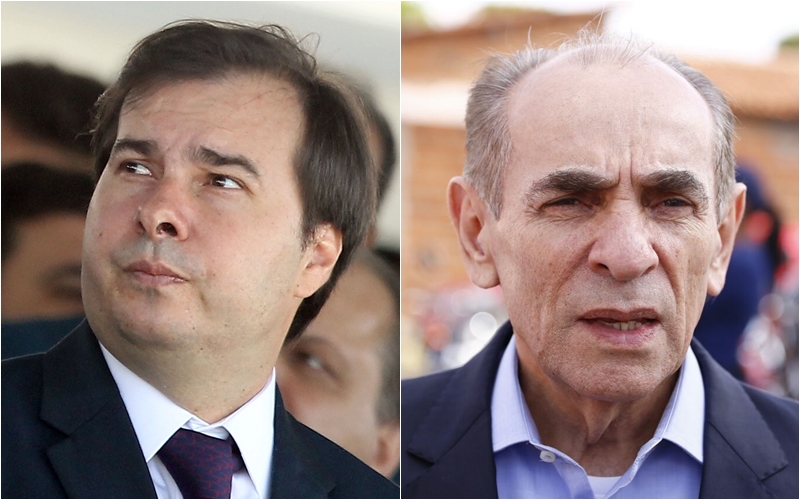 Rodrigo Maia e Marcelo Castro