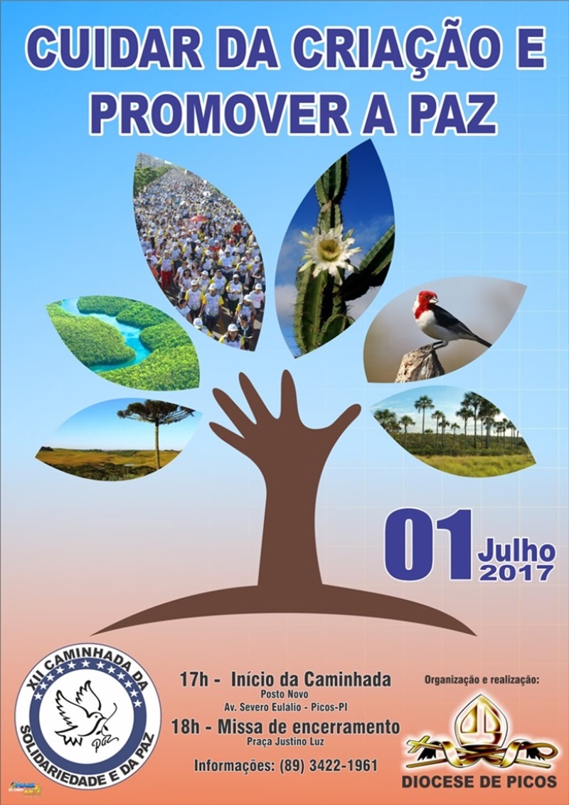 Caminhada será realizada dia 1º de julho