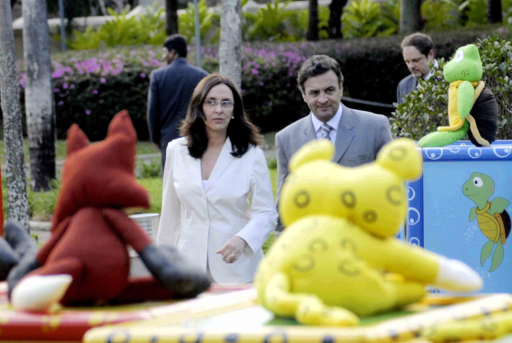 Andréa Neves e Aécio Neves