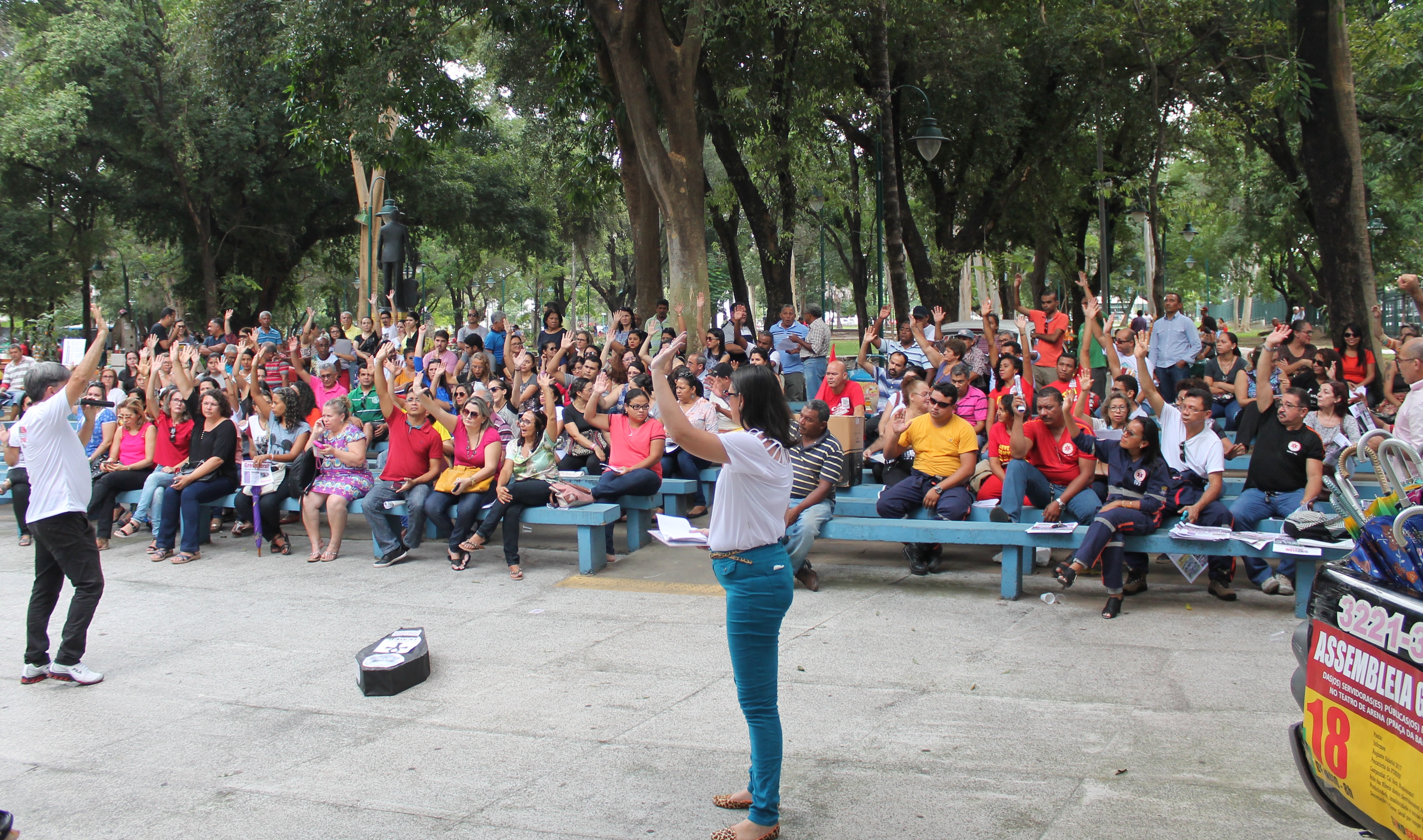 Assembléia geral realizada nesta quinta-feira (18)