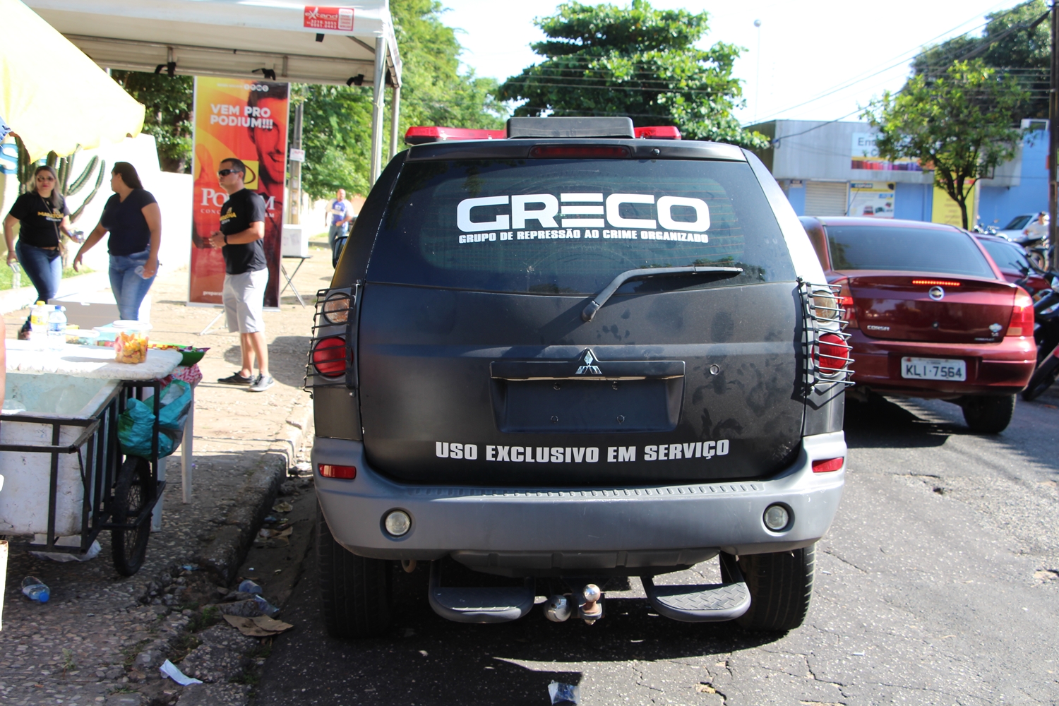 Viatura da GRECO na UESPI