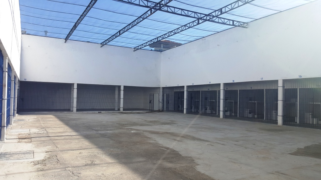 Pátio da Penitenciária Irmão Guido