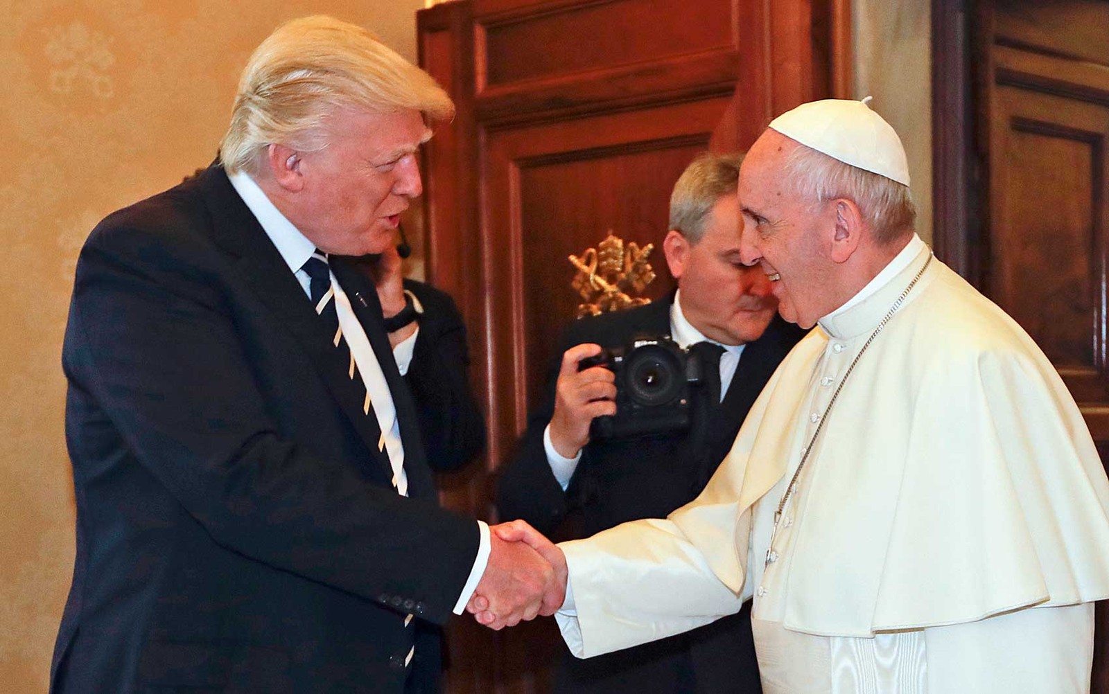 Donald Trump e Papa Francisco