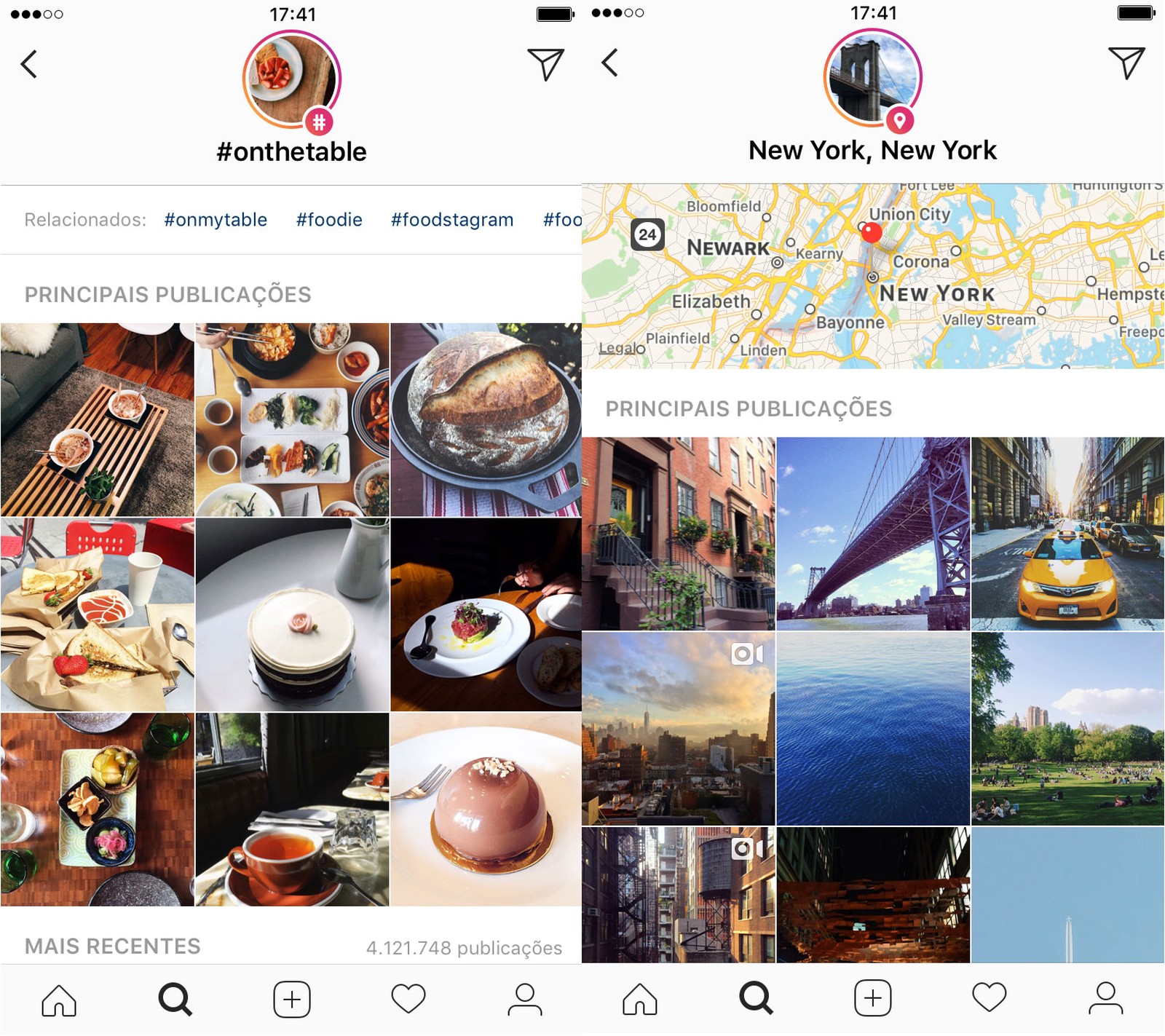 Instagram Stories Explore