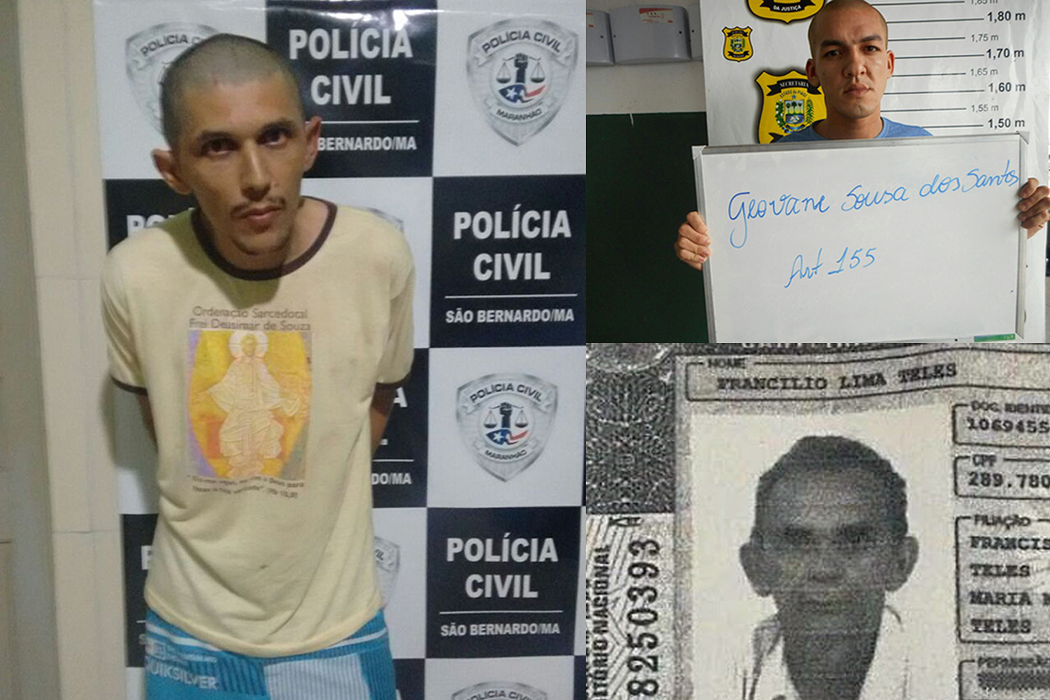Fugitivos Encontrados no Maranhão 