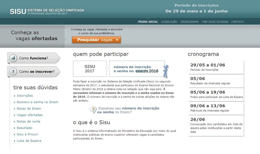 Sisu abre consulta de vagas