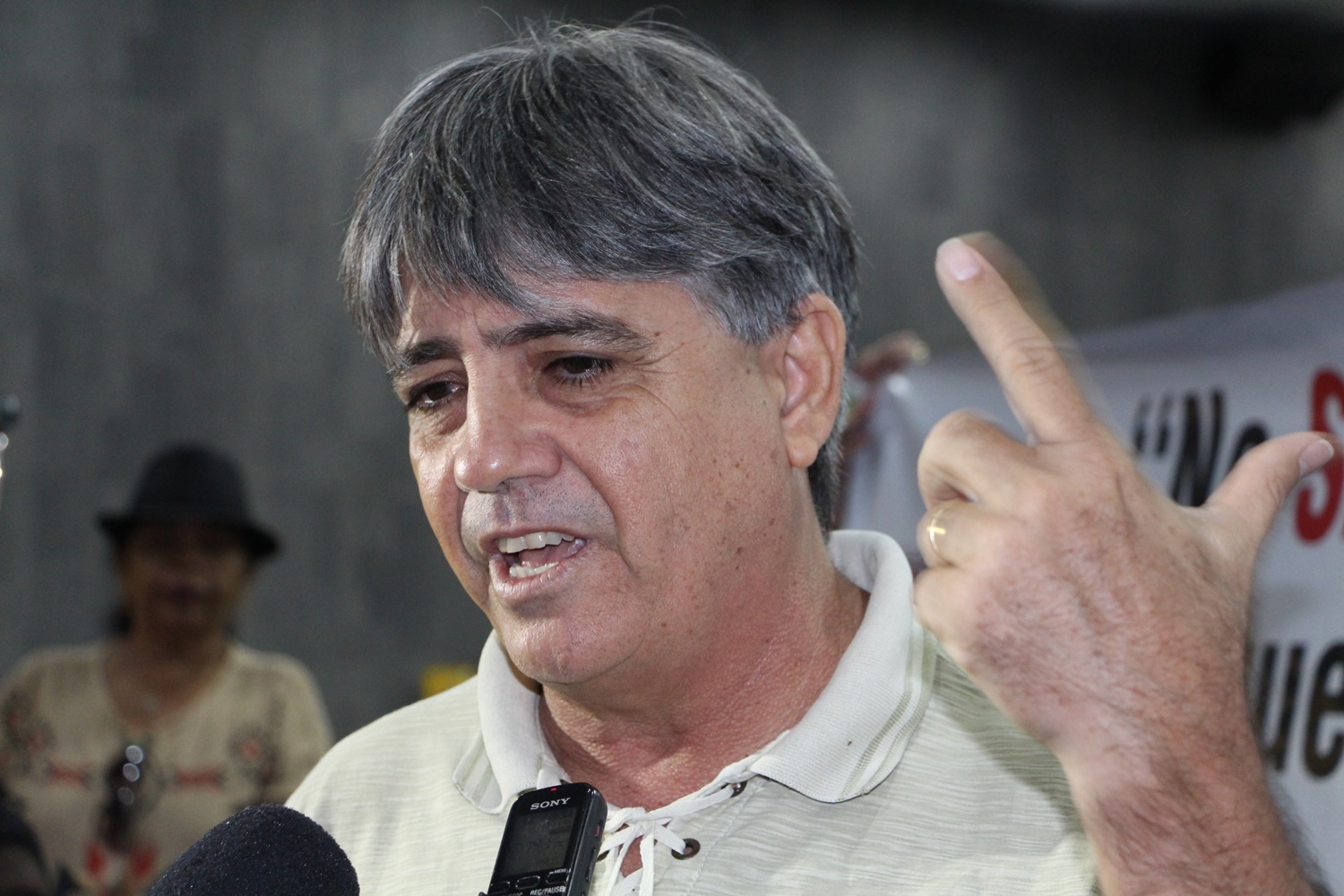 Sinésio Soares, presidente do Sindserm