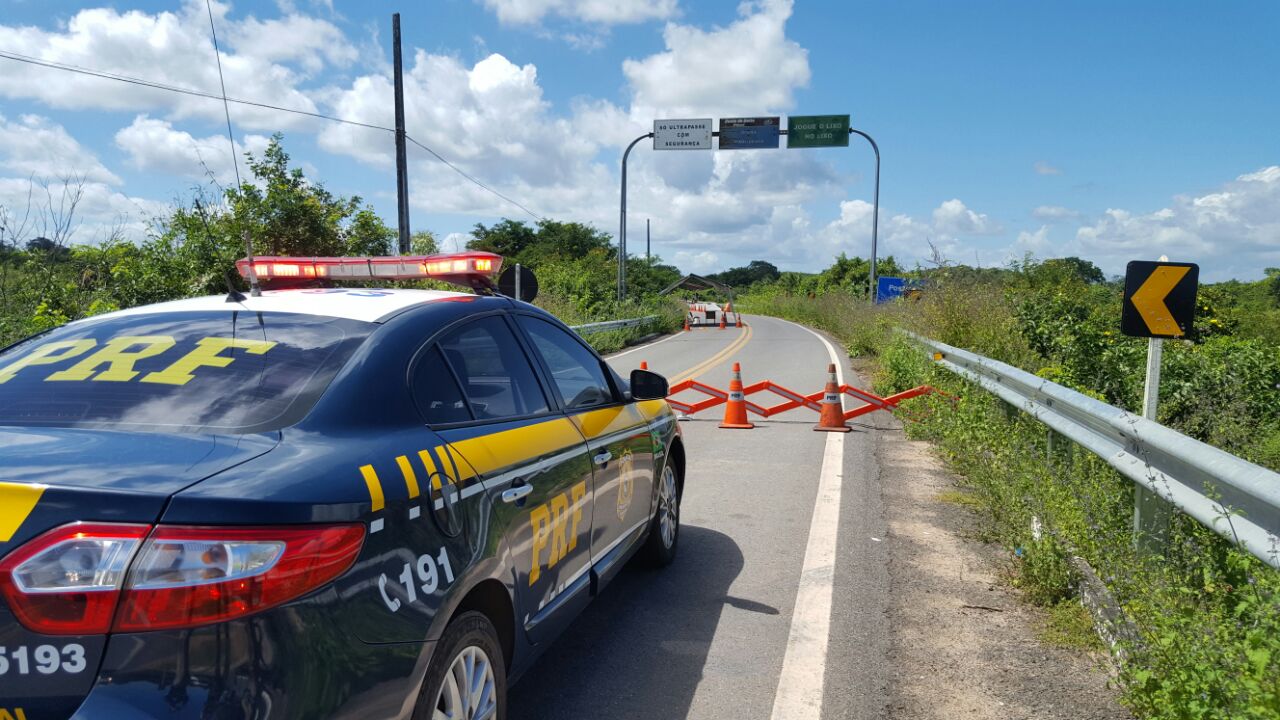 A Ponte estava interditada desde o dia 19 de abril