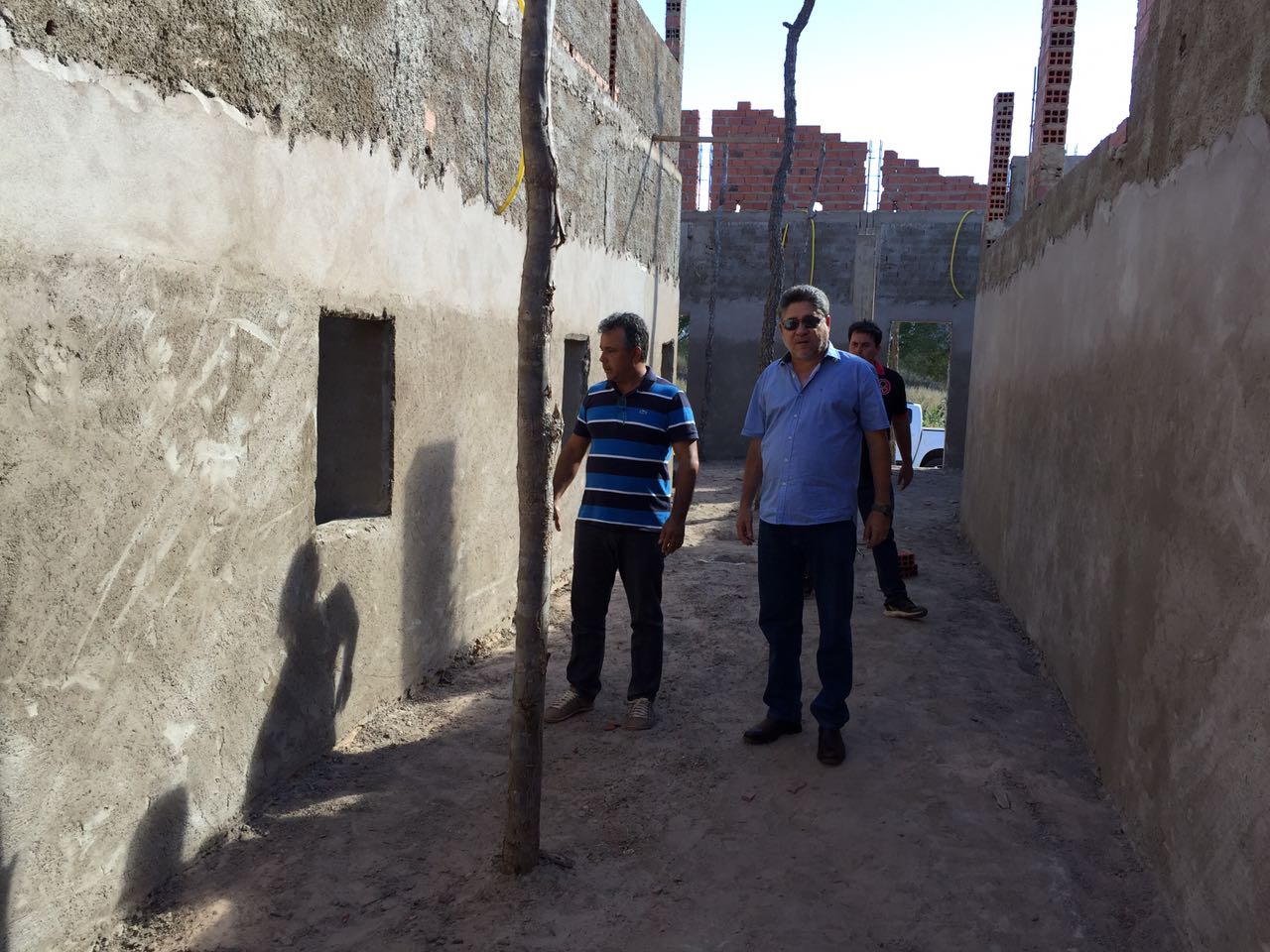 Construção do abatedouro público de Corrente