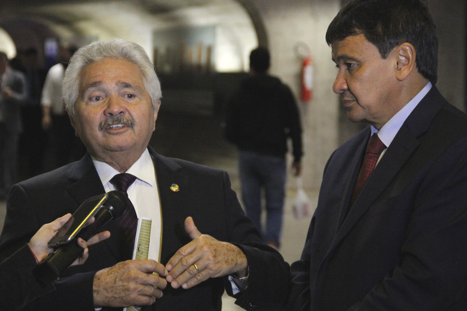 Elmano Férrer e Wellington Dias