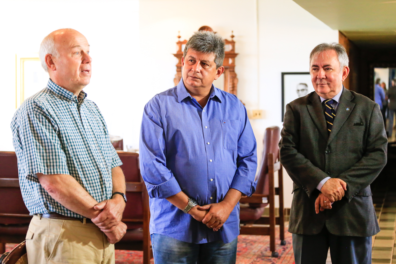Thierry Durosselle, Zé Filho e João Henrique 