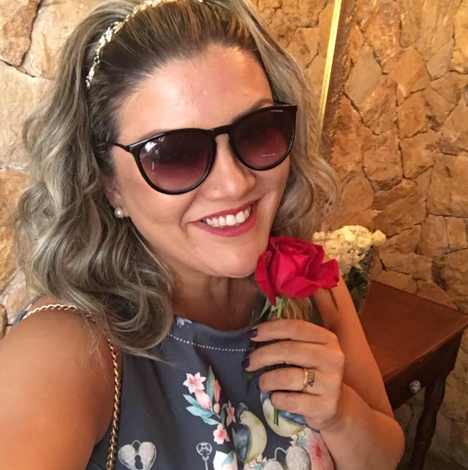 Jornalista Samantha Cavalca