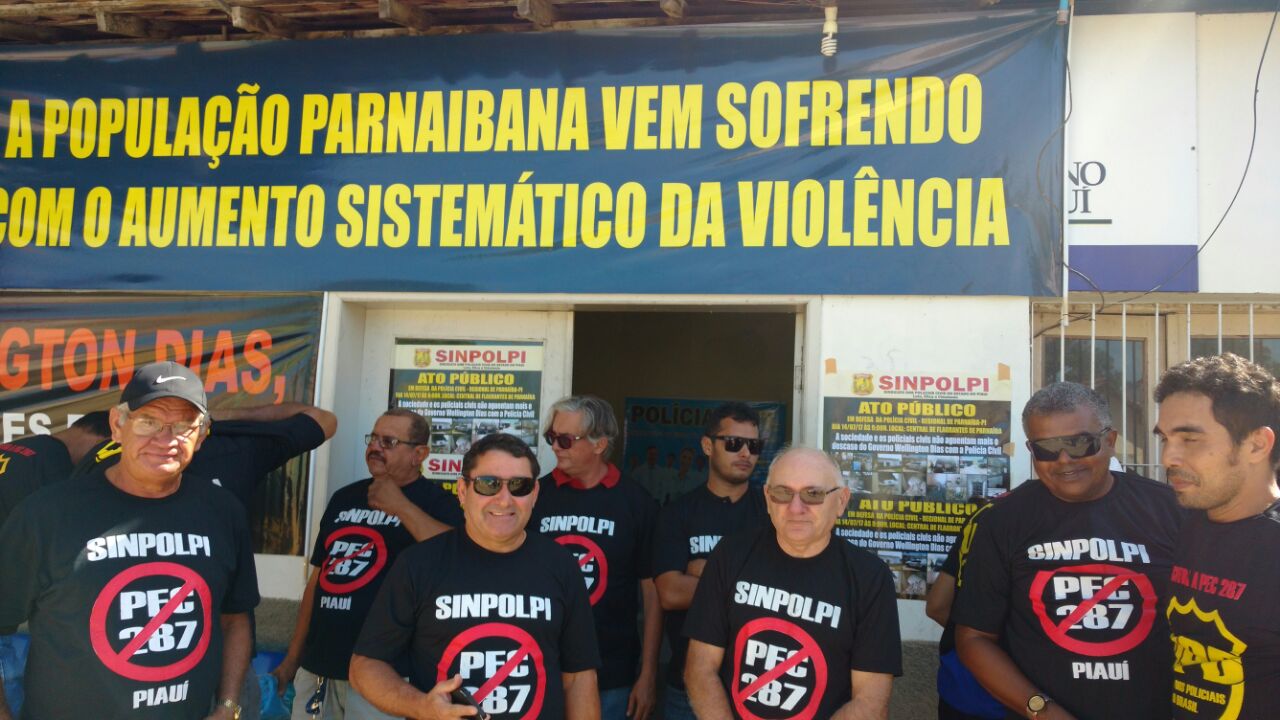 Sindicato se uniu frente à Central de Flagrantes