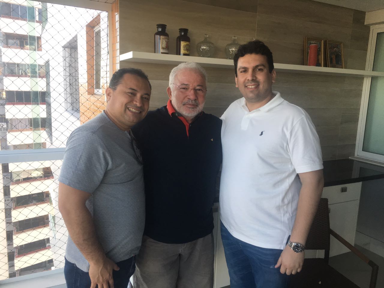 Evaldo Gomes, Pedro Augusto e Marcos Vinicius