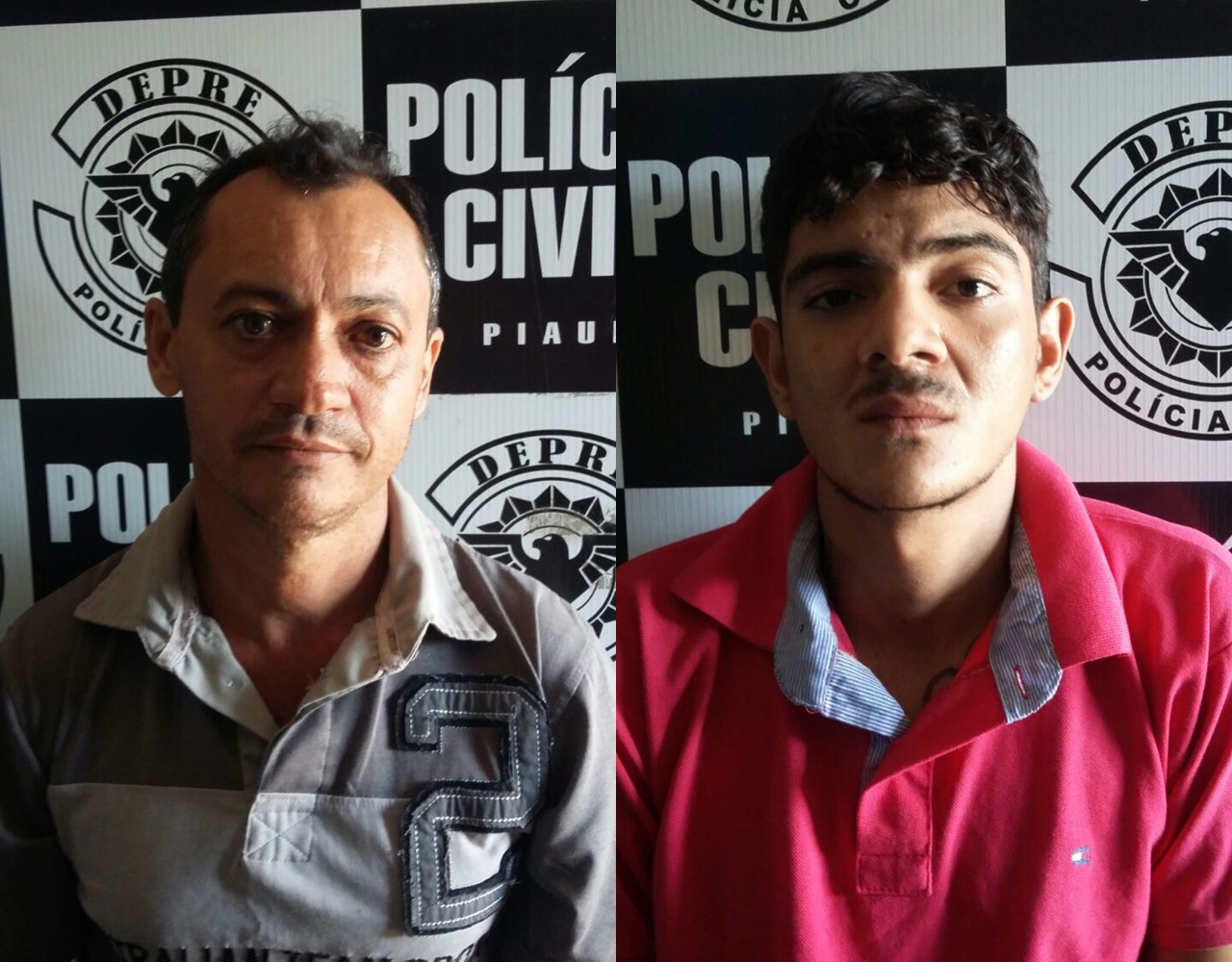 Homens apreendidos em ação conjunta