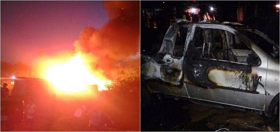 Incêndio de grandes proporções