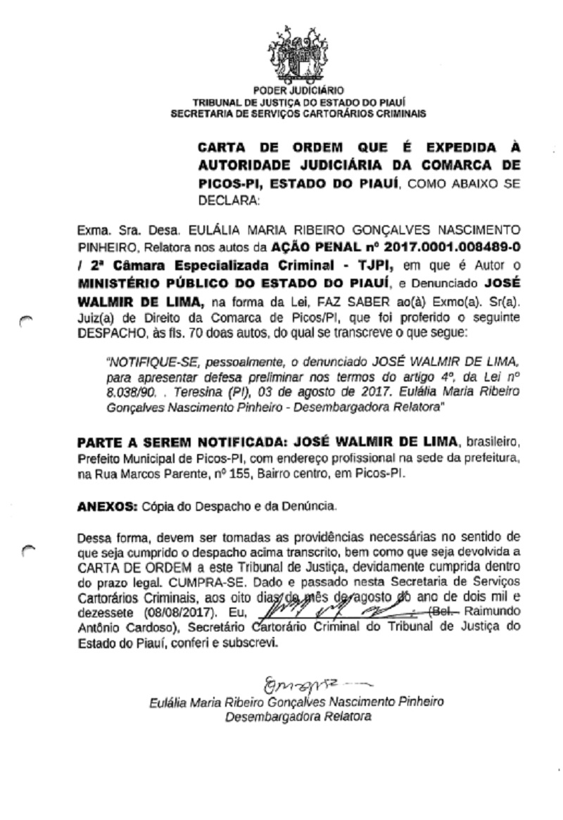 Carta de Ordem