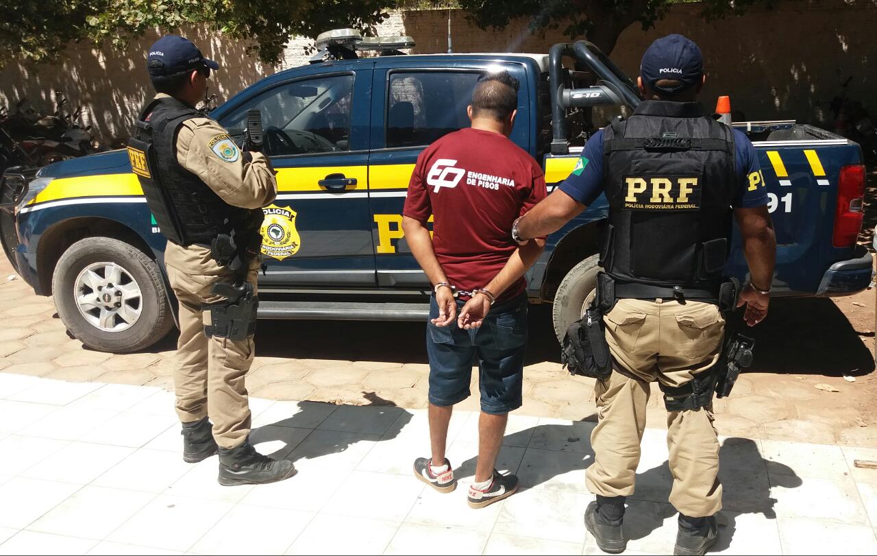Assaltante de banco é preso 