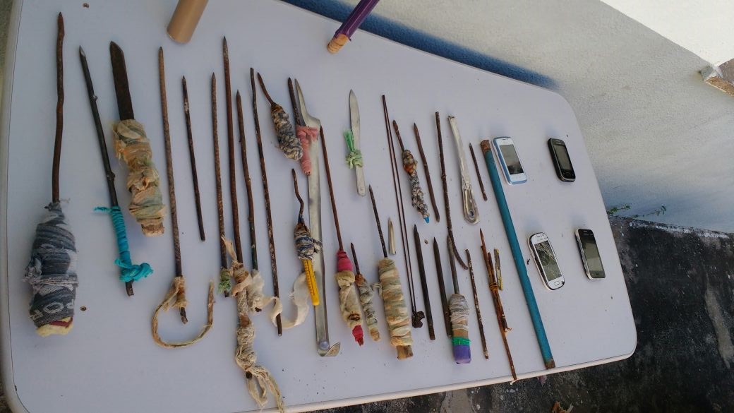 Armas apreendidas