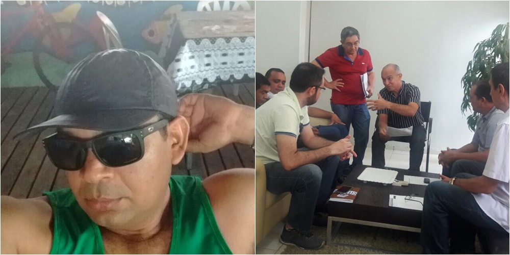 Vereador Eduardo Cruz - Reunião com prefeito João Messias