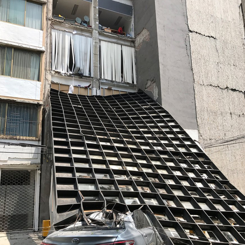 Terremoto destruiu a região