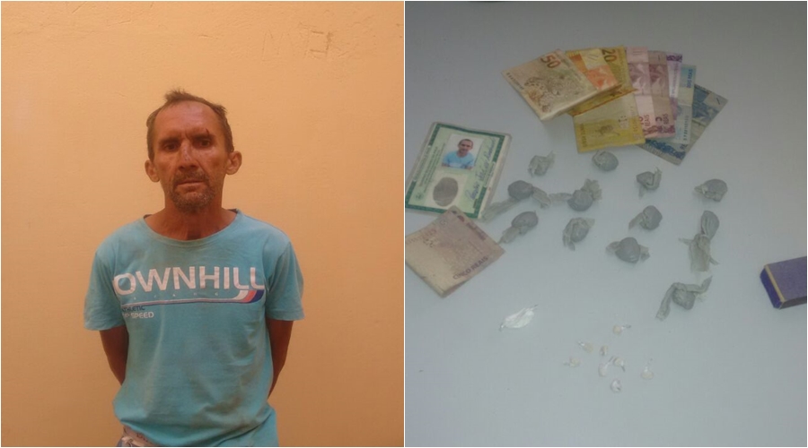 Patrício foi preso acusado de tráfico de drogas