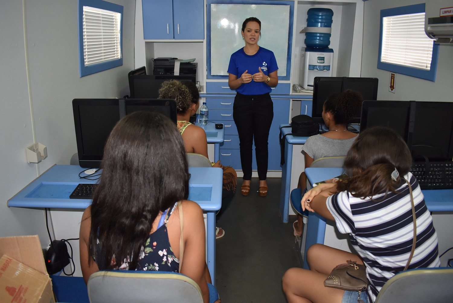 Palestra na Feira da Cidadania em Barras