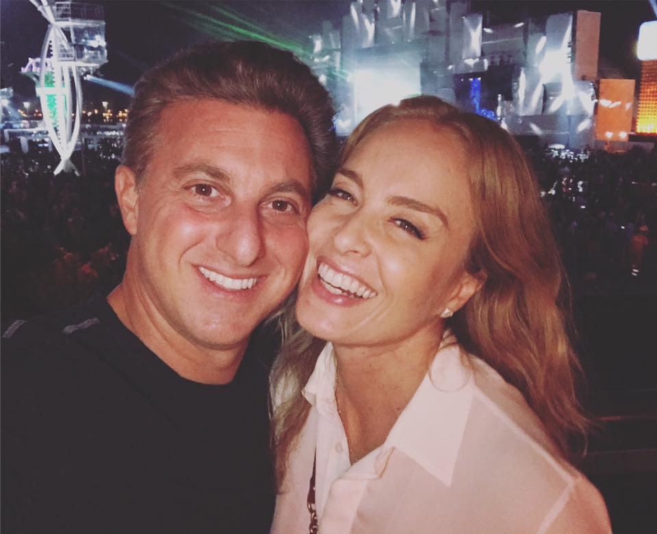 Luciano Huck e Angélica